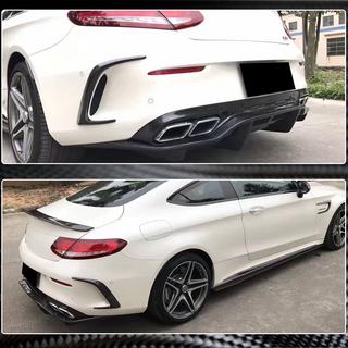 Difusor Trasero V2 (para Coupe/Cabrio C63 AMG 2015-2019, Carbono) foto 3