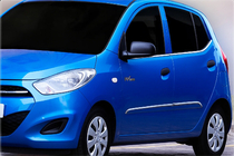 Hyundai I-10 2014-2017 Molduras de Ventanas Acero Inoxidable (8 uds) foto 1