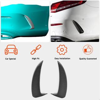 Extensiones de Parachoques Trasero V1 (para Coupe/Cabriolet Base/AMG-Line/C43 AMG 2015-2019, Carbono) foto 2