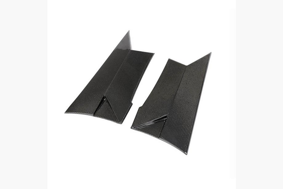 Mercedes C-class W205 2014-2021 Cubiertas de aletas traseras de carbono (para Coupe/Cabrio C63 AMG 2015-2019) Foto 3