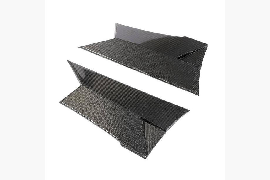 Mercedes C-class W205 2014-2021 Cubiertas de aletas traseras de carbono (para Coupe/Cabrio C63 AMG 2015-2019) Foto 4