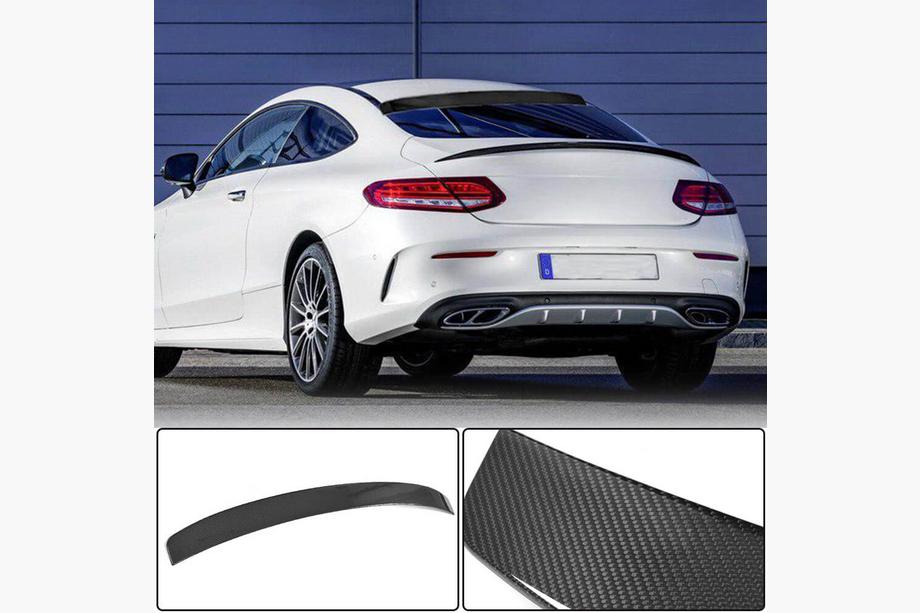 Mercedes C-class W205 2014-2021 Alerón V2 (para Coupe 2015-2019, Carbono) Image