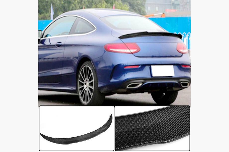 Mercedes C-class W205 2014-2021 Spoiler V9 (para Coupe 2015-2019, Carbono) Image