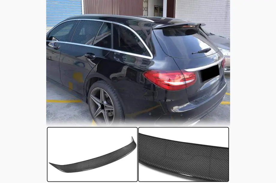 Mercedes C-class W205 2014-2021 Alerón (para Base/AMG-Line SW 2015-2019, Carbono) Image
