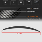Mercedes C-class W205 2014-2021 Alerón V2 (para SD 2015-2019, Carbono) foto 5