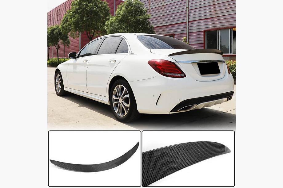 Mercedes C-class W205 2014-2021 Alerón V2 (para SD 2015-2019, Carbono) Image