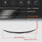 Mercedes C-class W205 2014-2021 Spoiler V6 (para SD 2015-2021, Carbono) foto 6