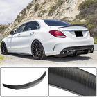 Mercedes C-class W205 2014-2021 Alerón V7 (para SD 2015-2021, Carbono) foto 2