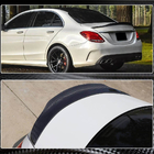 Mercedes C-class W205 2014-2021 Alerón V7 (para SD 2015-2021, Carbono) foto 5