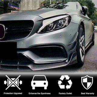 Extensiones de Parachoques Delantero de Carbono para C63 AMG 2015-2019 foto 3