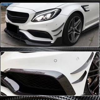 Extensiones de Parachoques Delantero de Carbono para C63 AMG 2015-2019 foto 4