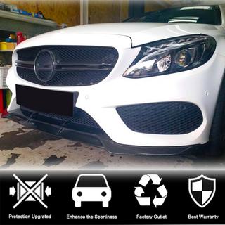 Splitter delantero Lip V1 para C43 AMG 2015-2019 Carbono foto 2