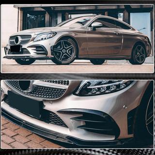 Extensiones de Parachoques Delantero V2 (para C43 AMG 2019-2021, Carbono) foto 4