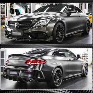 Faldones Laterales V2 (para C43/C63 AMG 2015-2019, Carbono) foto 3