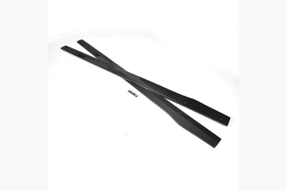 Mercedes C-class W205 2014-2021 Faldones Laterales V2 (para C43/C63 AMG 2015-2019, Carbono) Foto 6