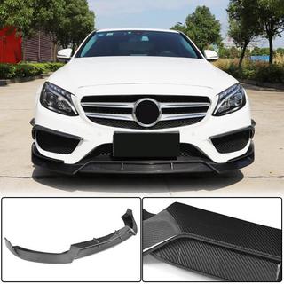 Splitter delantero Lip V2 para C43 AMG 2015-2019 Carbono foto 1