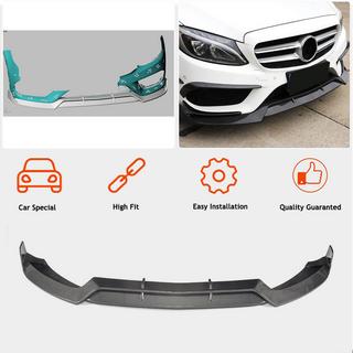 Splitter delantero Lip V2 para C43 AMG 2015-2019 Carbono foto 2
