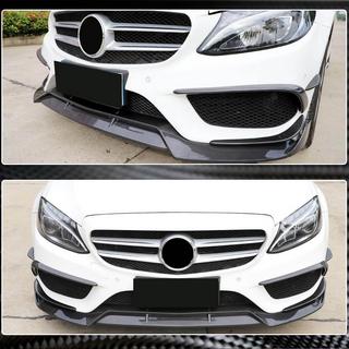 Splitter delantero Lip V2 para C43 AMG 2015-2019 Carbono foto 4