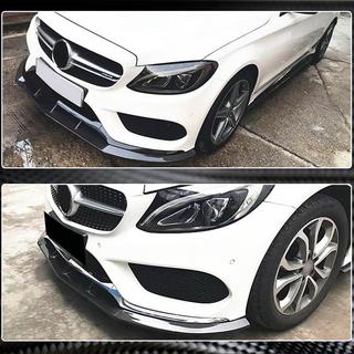 Splitter delantero Lip V3 para C43 AMG 2015-2019 Carbono foto 4