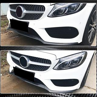 Splitter delantero V4 para C43 AMG 2015-2019 Carbono foto 4
