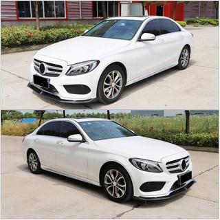 Splitter delantero Lip V5 para C43 AMG 2015-2019 Carbono foto 3