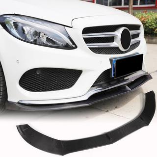 Splitter delantero Lip V6 para C43 AMG 2015-2019 Carbono foto 2