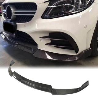 Labio Delantero V3 para C43 AMG 2019-2021 Carbono foto 1