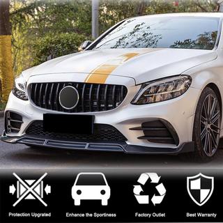 Labio Delantero V3 para C43 AMG 2019-2021 Carbono foto 3