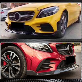 Labio Delantero V3 para C43 AMG 2019-2021 Carbono foto 4