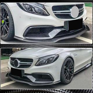 Labio Delantero V2 para SD C63 AMG 2015-2019 Carbono foto 4