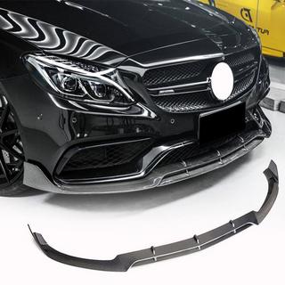 Labio Delantero V4 para SD C63 AMG 2015-2019 Carbono foto 1