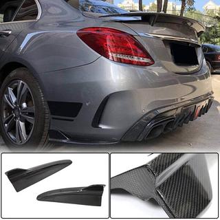 Aletas de Parachoques Trasero para SD C43/C63 AMG 2015-2019 Carbono foto 1