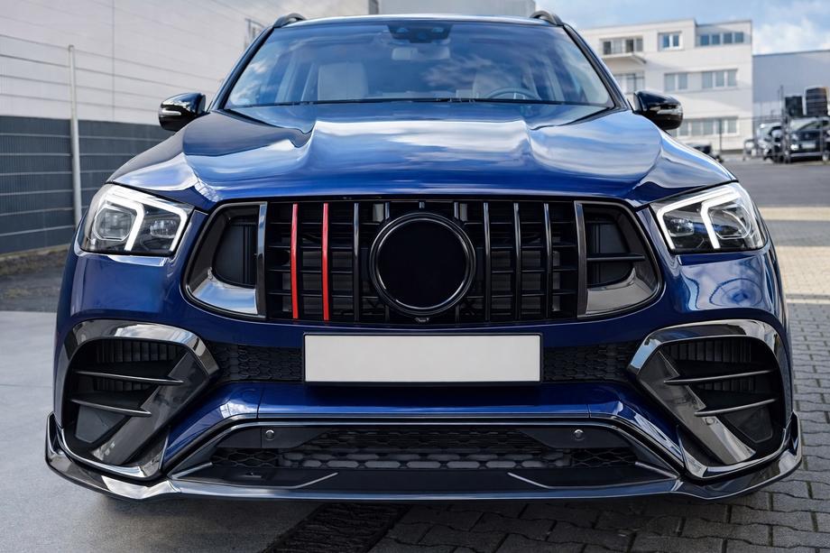 Mercedes GLE W167 2018- Parrilla delantera Rocket (para AMG-Line/GLE53/GLE63 2018-2023) Foto 1