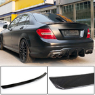 Mercedes C-class W204 2007-2015 Spoiler SD V1 (Carbono) foto 2