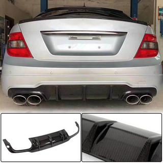 Difusor Trasero de Parachoques V1 para AMG SD/Coupe 2012-2014 Carbono foto 1