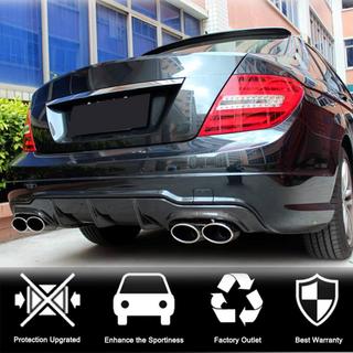 Difusor Trasero de Parachoques V1 para AMG SD/Coupe 2012-2014 Carbono foto 2