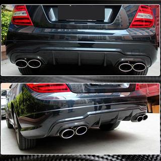 Difusor Trasero de Parachoques V1 para AMG SD/Coupe 2012-2014 Carbono foto 3