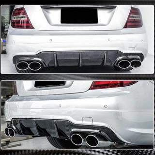 Difusor Trasero de Parachoques V1 para AMG SD/Coupe 2012-2014 Carbono foto 4
