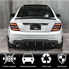 Mercedes C-class W204 2007-2015 Difusor Trasero de Parachoques V2 para AMG SD/Coupe 2012-2014 Carbono foto 2