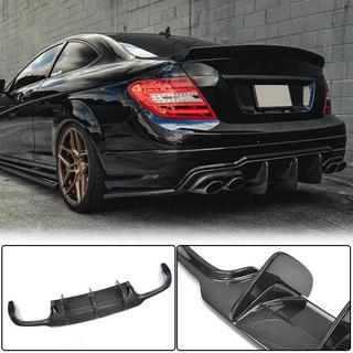 Difusor Trasero de Parachoques V2 para AMG SD/Coupe 2012-2014 Carbono foto 1