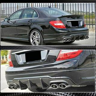 Difusor Trasero de Parachoques V3 para AMG SD/Coupe 2012-2014 Carbono foto 4