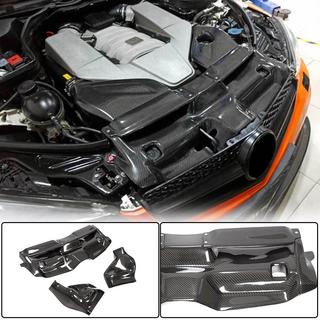 Carcasa del sistema de admision de aire frio con tapa (Dry Carbon) para C63 AMG 2012-2014 foto 1
