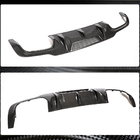 Mercedes C-class W204 2007-2015 Difusor Trasero de Parachoques V4 (para AMG SD/Coupe 2012-2014, Carbono) foto 4