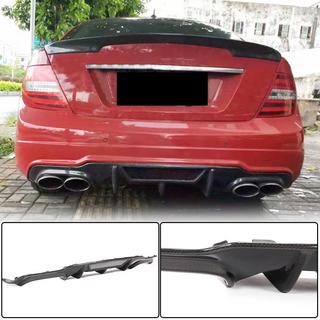 Difusor Trasero de Parachoques V4 (para AMG SD/Coupe 2012-2014, Carbono) foto 1