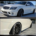 Mercedes C-class W204 2007-2015 Faldones Laterales (para AMG SD, Carbono) foto 4