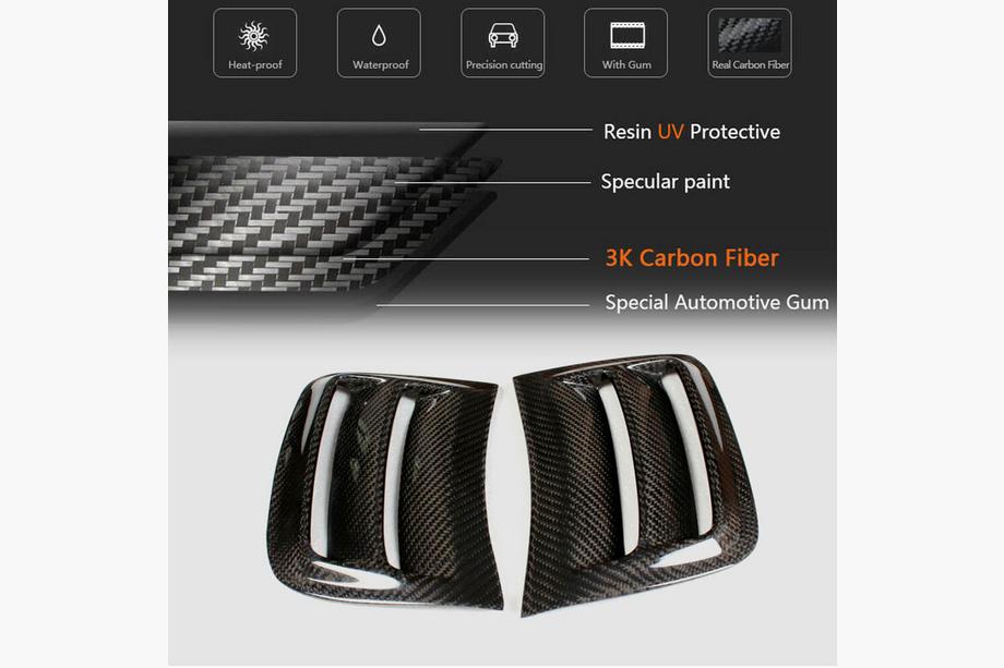 Mercedes C-class W204 2007-2015 Cubiertas de Parachoques Delantero de Carbono para C63 AMG Sedan 2008-2011 Foto 5