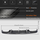 Mercedes C-class W204 2007-2015 Difusor de Parachoques Trasero V2 (para AMG SD 2008-2011, Carbono) foto 6