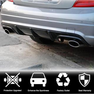 Difusor Trasero de Parachoques V3 para AMG SD 2008-2011 Carbono foto 2