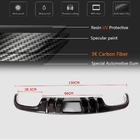 Mercedes C-class W204 2007-2015 Difusor de Parachoques Trasero V4 (para AMG SD 2008-2011, Carbono) foto 5