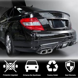 Difusor de Parachoques Trasero V4 (para AMG SD 2008-2011, Carbono) foto 2